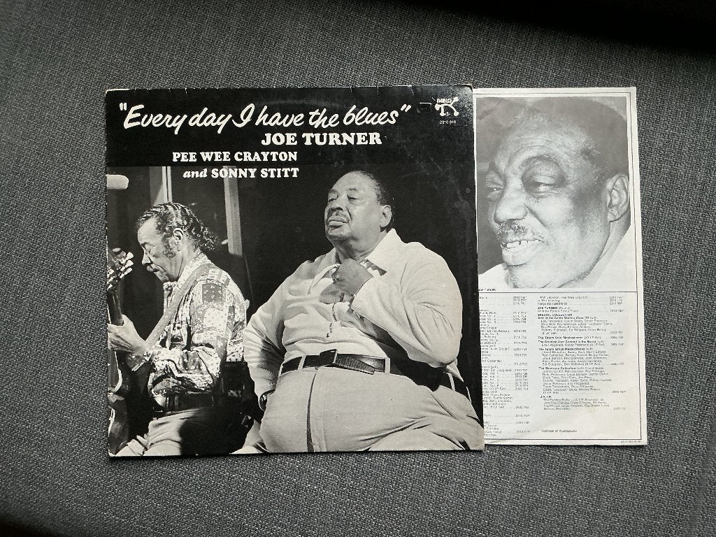 Joe Turner : everyday I Have The Blues., CD & DVD, Vinyles | Jazz & Blues, Enlèvement ou Envoi, Utilisé, Blues, LP