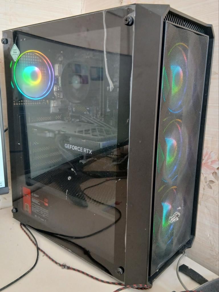 Krachtige Gaming PC te koop – Ryzen 7 / RTX 4060 / 32GB, Ophalen, Gaming, SSD