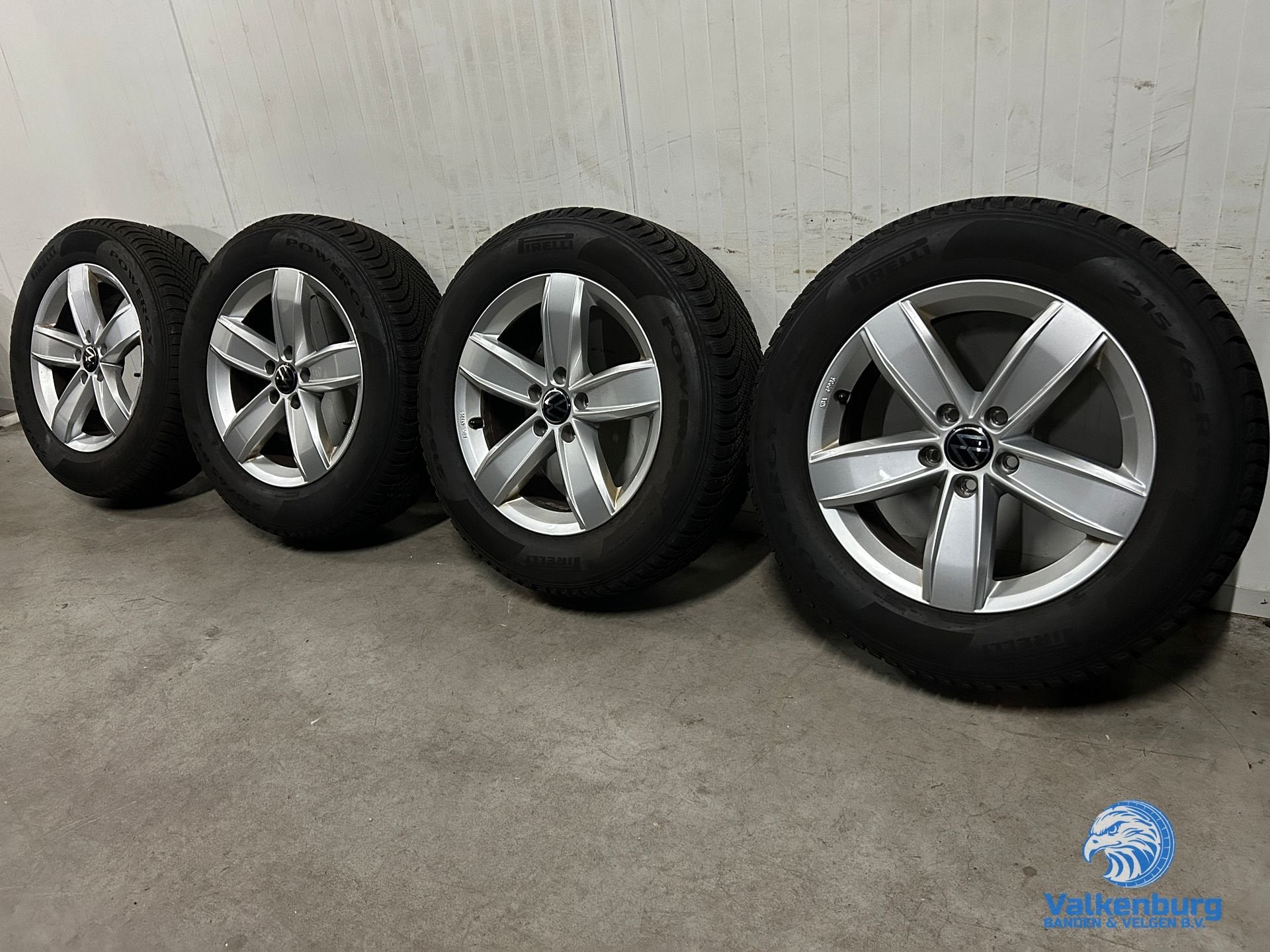 8-9mm! Originele VW Tiguan II 5NA Corvara 17 inch velgen 5x1, Pneus et Jantes, Véhicule de tourisme, -, 17 pouces