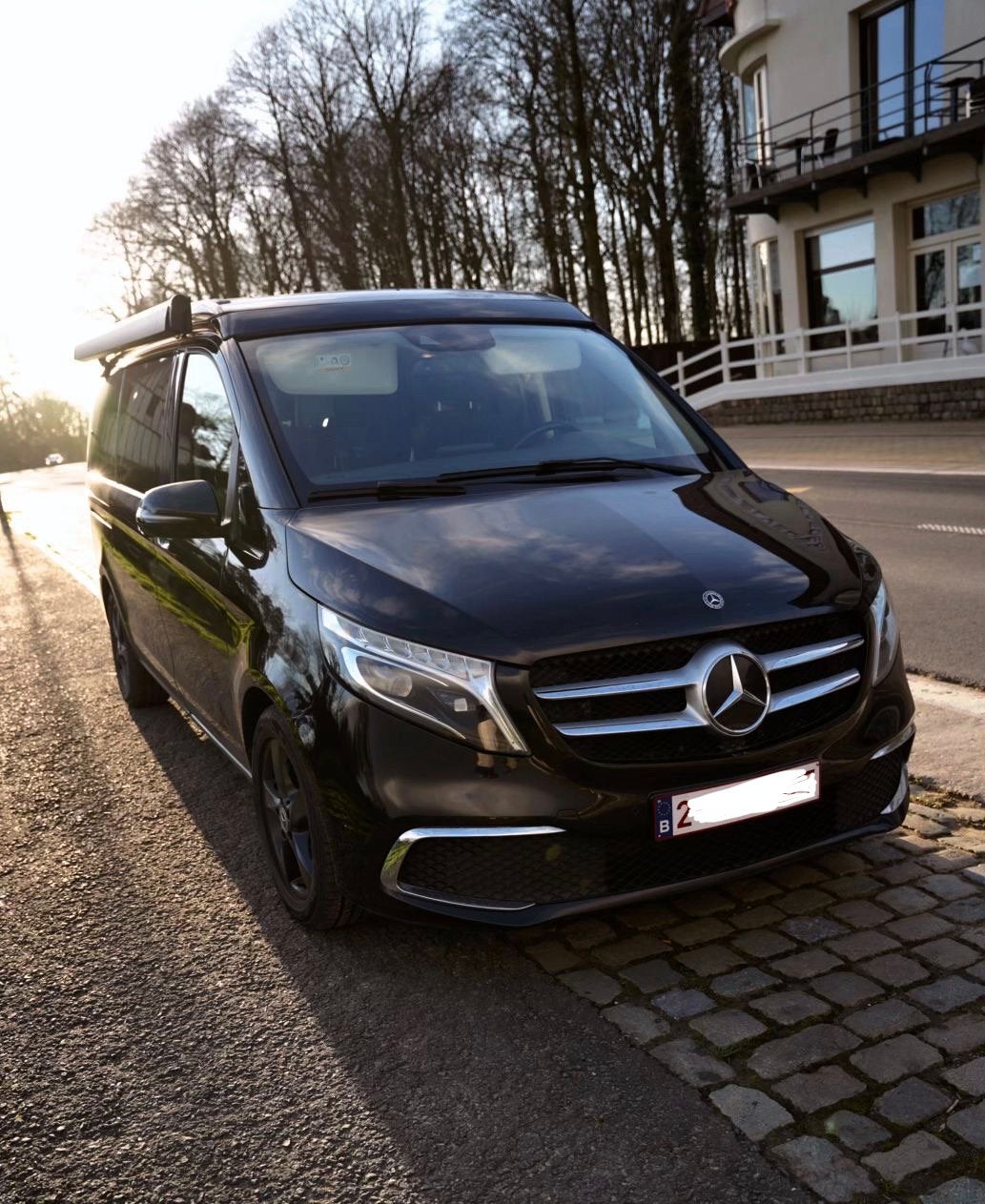 Mercedes Marco Polo / 9-tronic / 2019 / 108.000 km, Caravanes & Camping, Siège de train, Jusqu'à 4, Antidémarrage, Jusqu'à 5 mètres