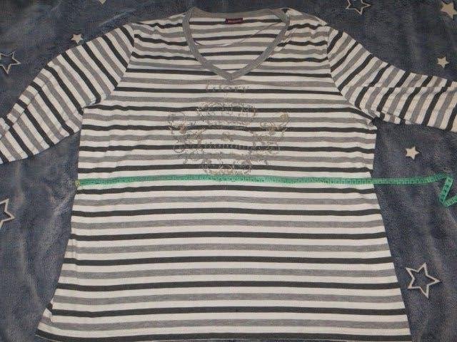 Gestreepte trui - Kingfield - 2XL - lange mouwen, Kleding | Dames, Overige kleuren, Maat 46/48 (XL) of groter, Ophalen of Verzenden