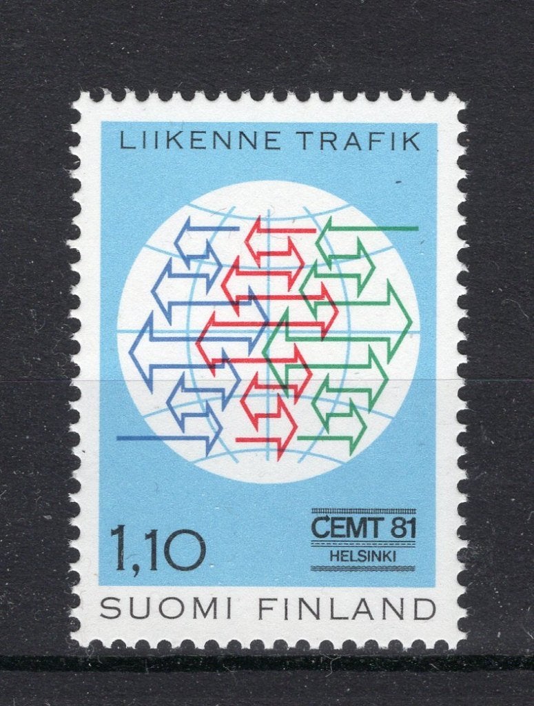 FINLANDE Yt. 847 MNH 1981, Envoi, Finlande, Non oblitéré