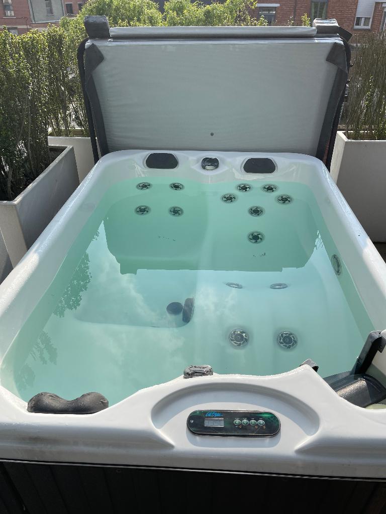 Jacuzzi CalSpas 2014, Jardin & Terrasse, Bains à remous et Spas, Enlèvement, Utilisé, Pompe, Fixé