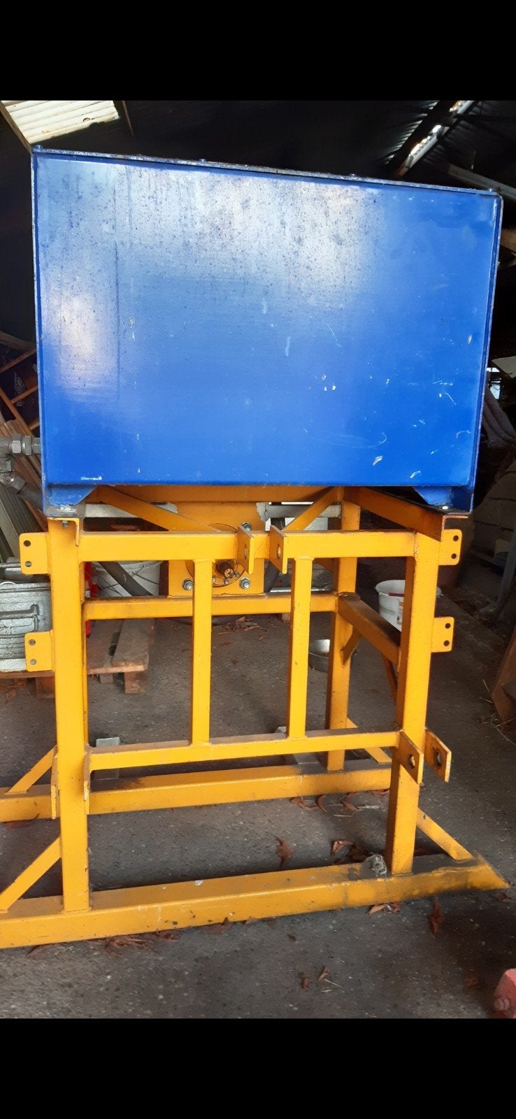 Grote hydraulische groep, Ophalen