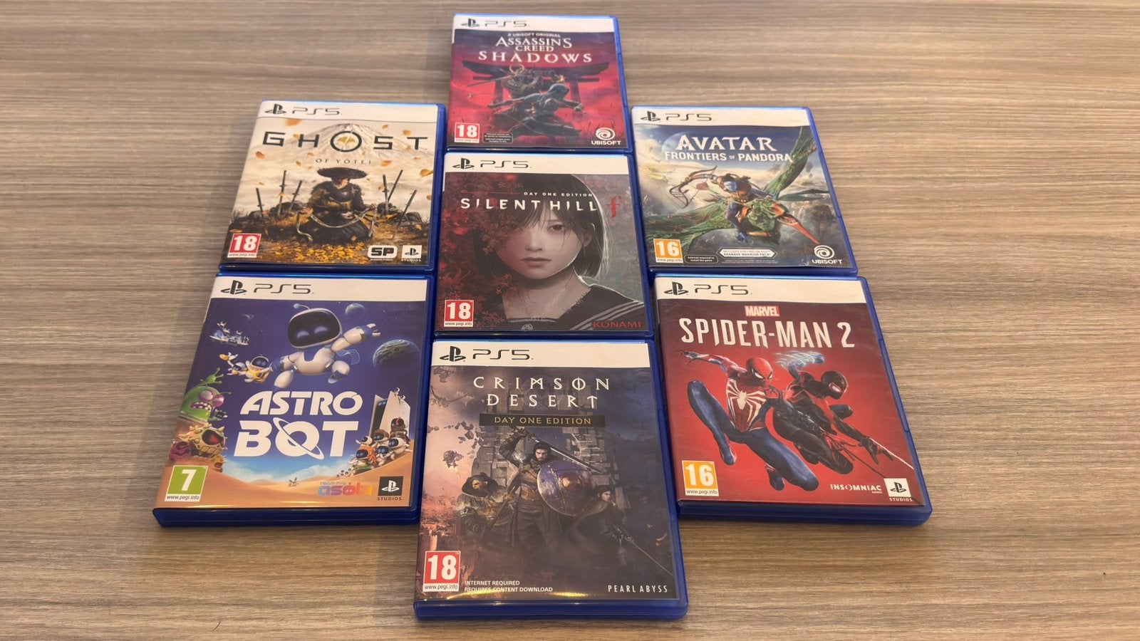 PS5 Games - Crimson Desert, Spider-man 2, Ghost of Yotei …, Ophalen, Overige genres, Vanaf 18 jaar