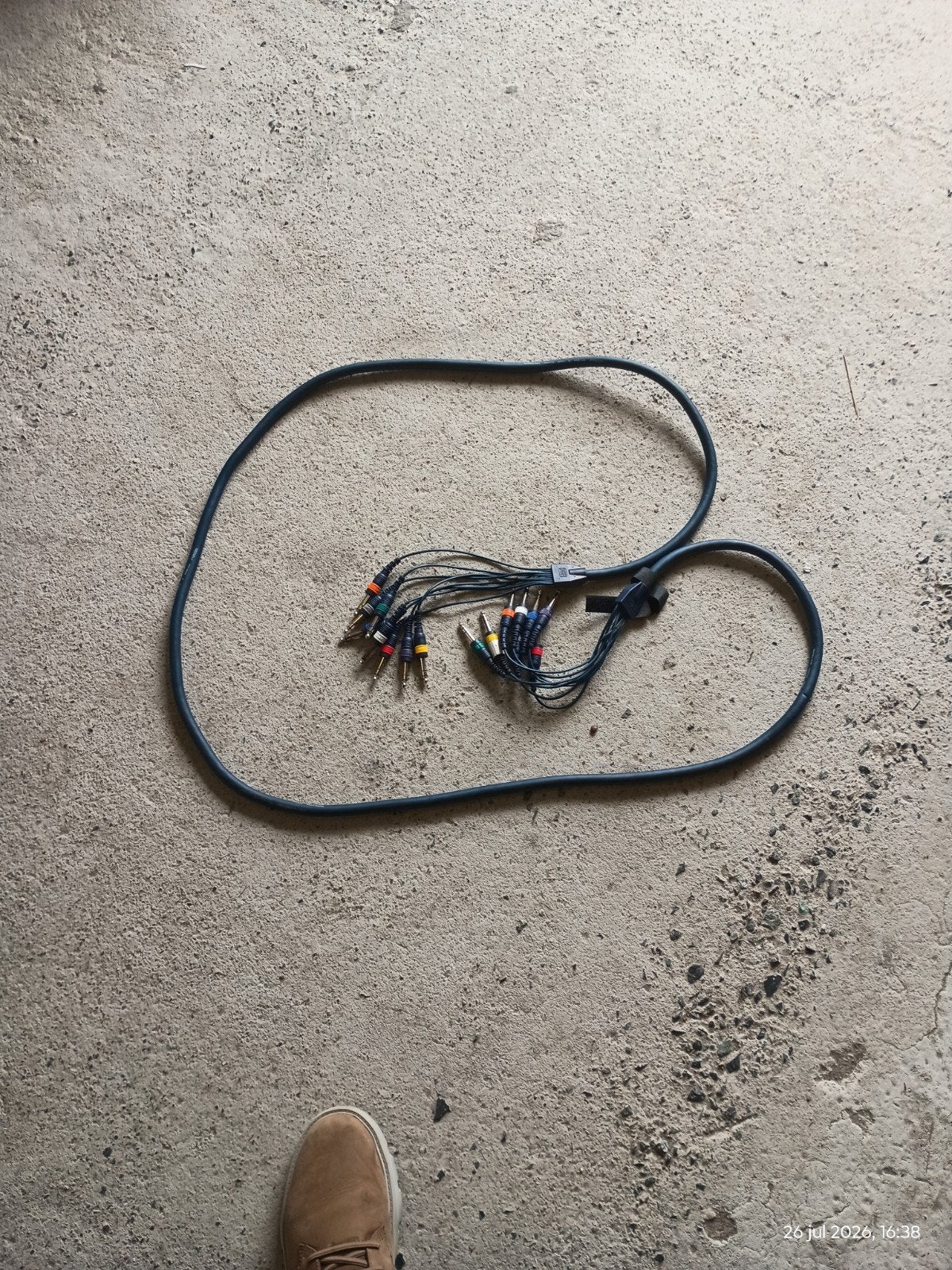 DAP Audio MK-822 Studio Multicore kabel (3 meter), Ophalen, Zo goed als nieuw