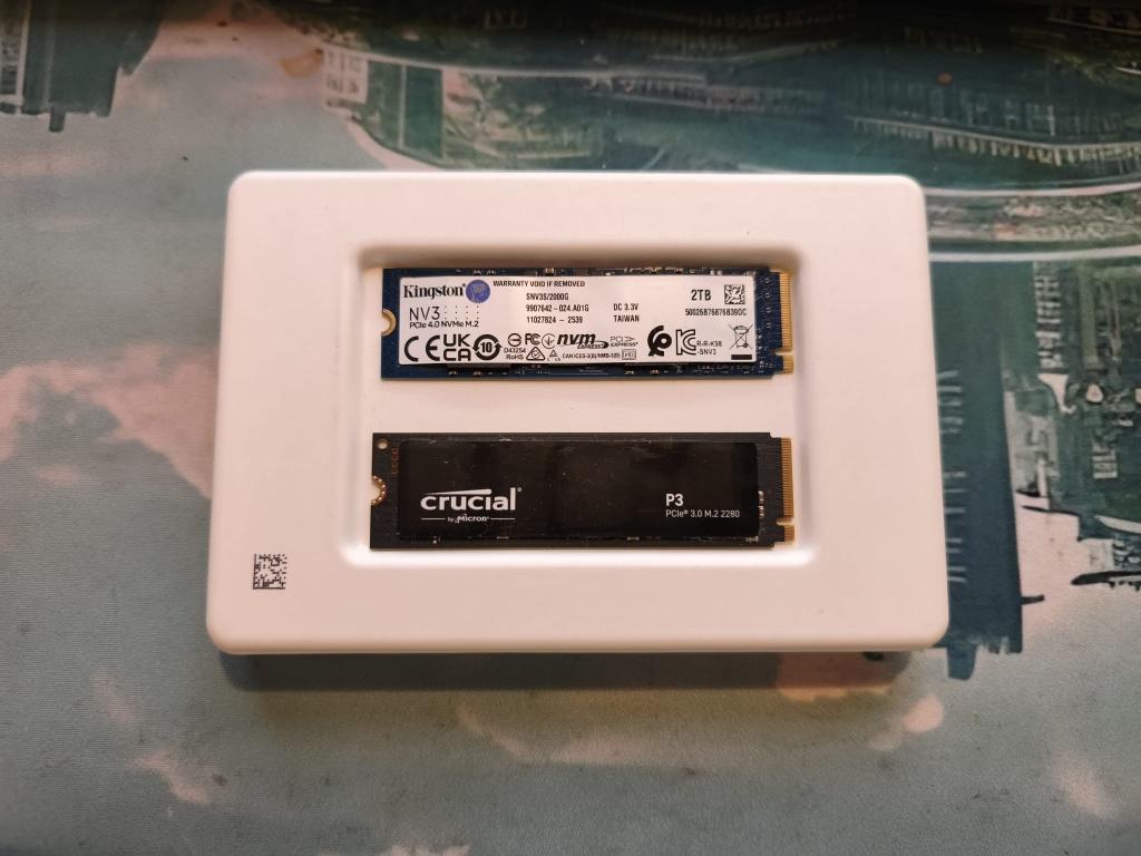 SSD M2 1 TO - 2TO, Informatique & Logiciels, Disques durs, Enlèvement ou Envoi, SSD