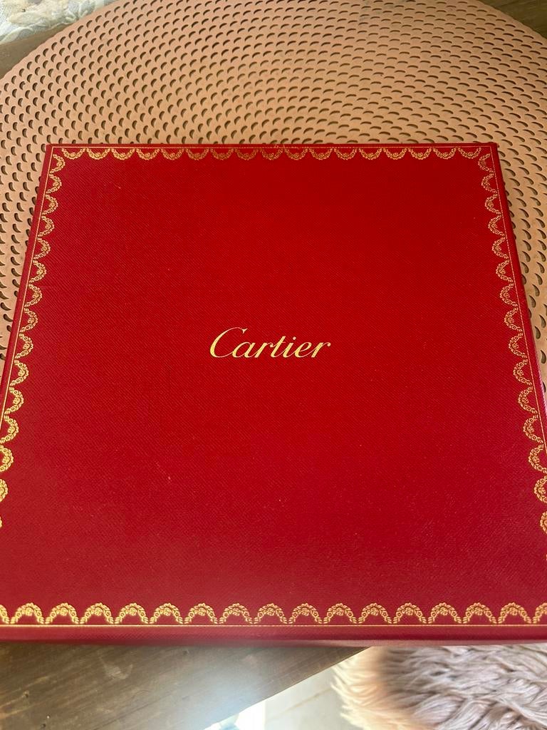 Vintage Sjaal Cartier met certificaat, Ophalen, Zo goed als nieuw