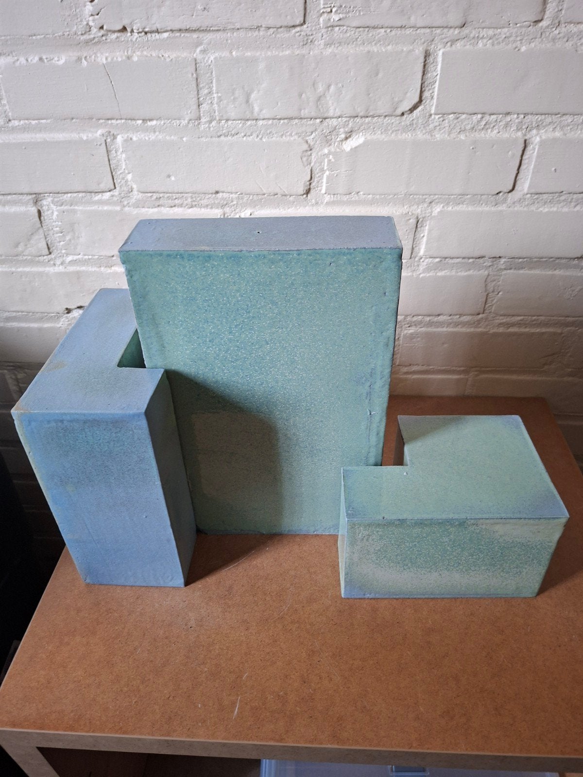 kunst 3 blokken, Dieren en Toebehoren, Ophalen