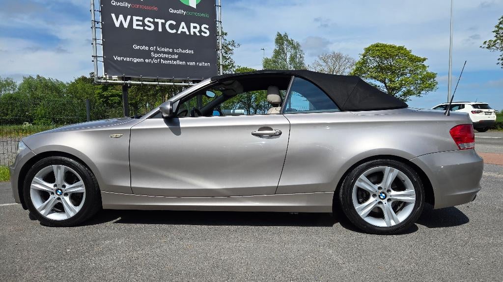 BMW 120 D CABRIO, Auto's, BMW, 4 zetels, Beige, 4 cilinders, Cabriolet