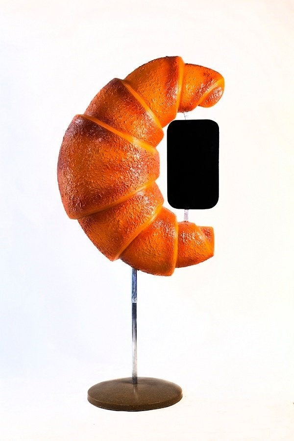 XXL 140 cm Croissant – ​​Mobiel of wandgemonteerd, Ophalen, Nieuw