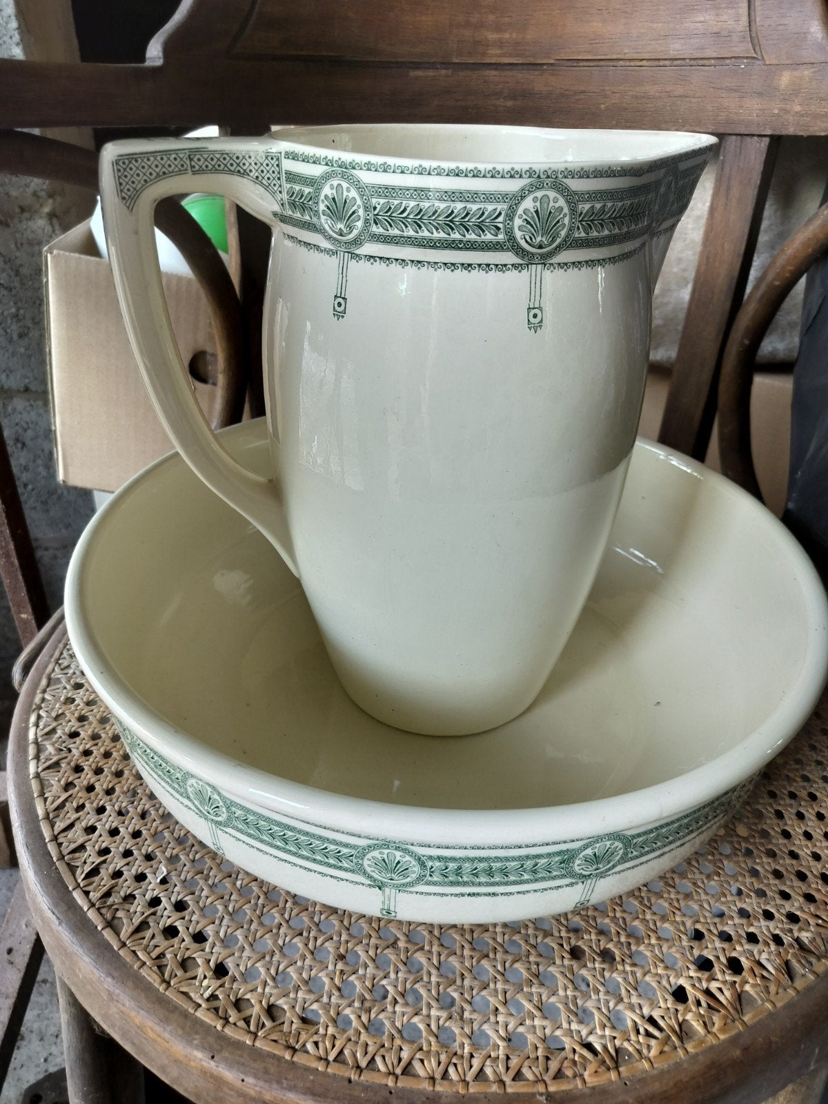 lampetset met pispot, Antiek en Kunst, Ophalen of Verzenden