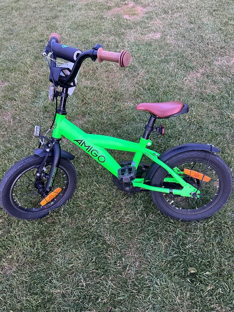 Amigo kinderfiets 14-inch, Terugtraprem, 16 tot 20 inch, Zo goed als nieuw, Ophalen