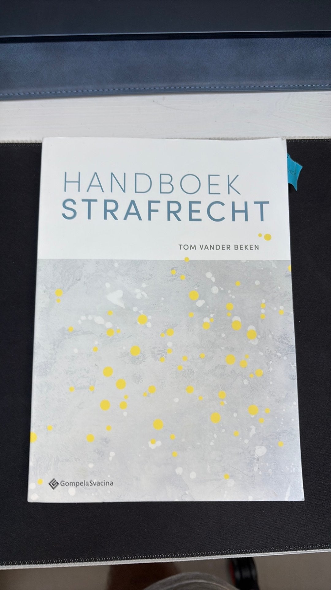 Tom Vander Beken - Handboek Strafrecht, Enlèvement ou Envoi, Tom Vander Beken