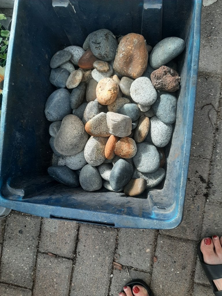 vijverstenen, Tuin en Terras, Ophalen, Zo goed als nieuw