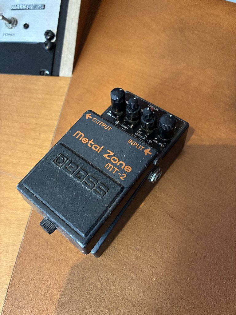 Boss MT-2 Metal Zone Distortion - High-Gain Klassieker!, Muziek en Instrumenten, Ophalen of Verzenden, Gebruikt