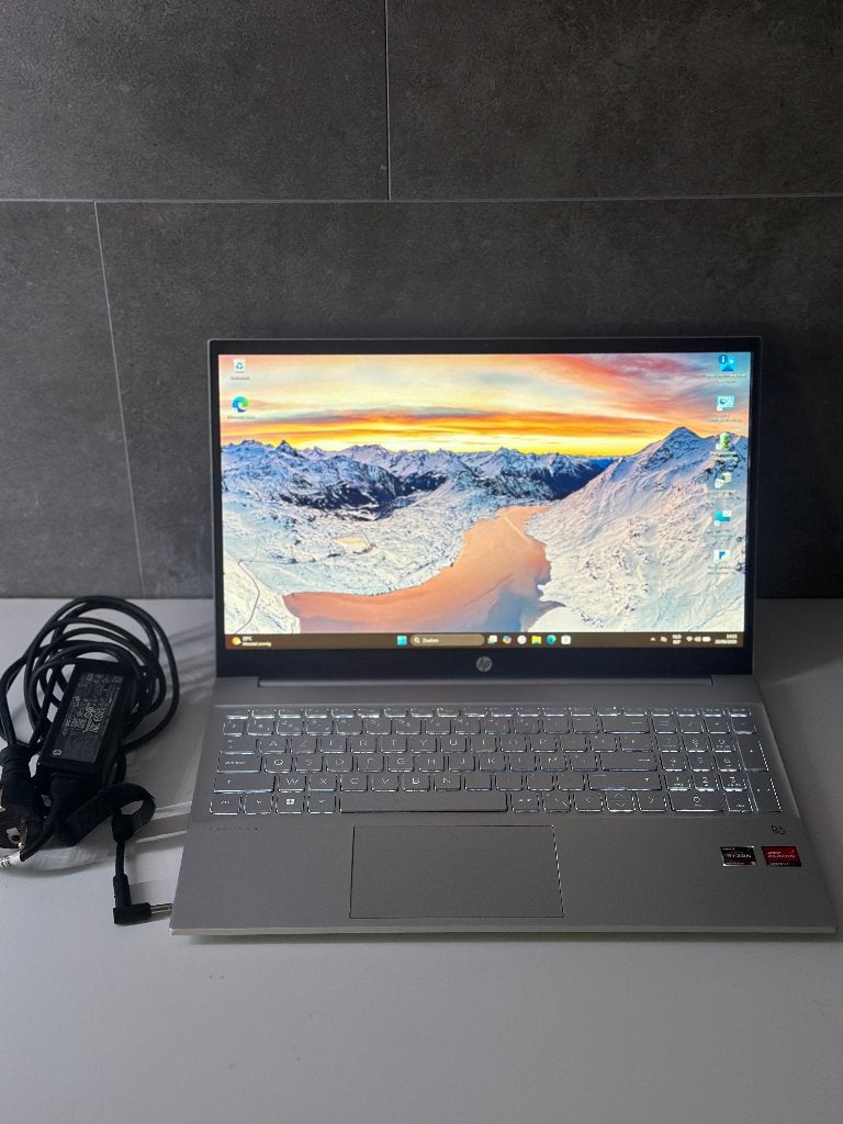 HP Pavilion 15,6" – Ryzen 5 5500U/16GB/512GB SSD–AZERTY–W11, Computers en Software, Windows Laptops, Ophalen, 15 inch, Zo goed als nieuw