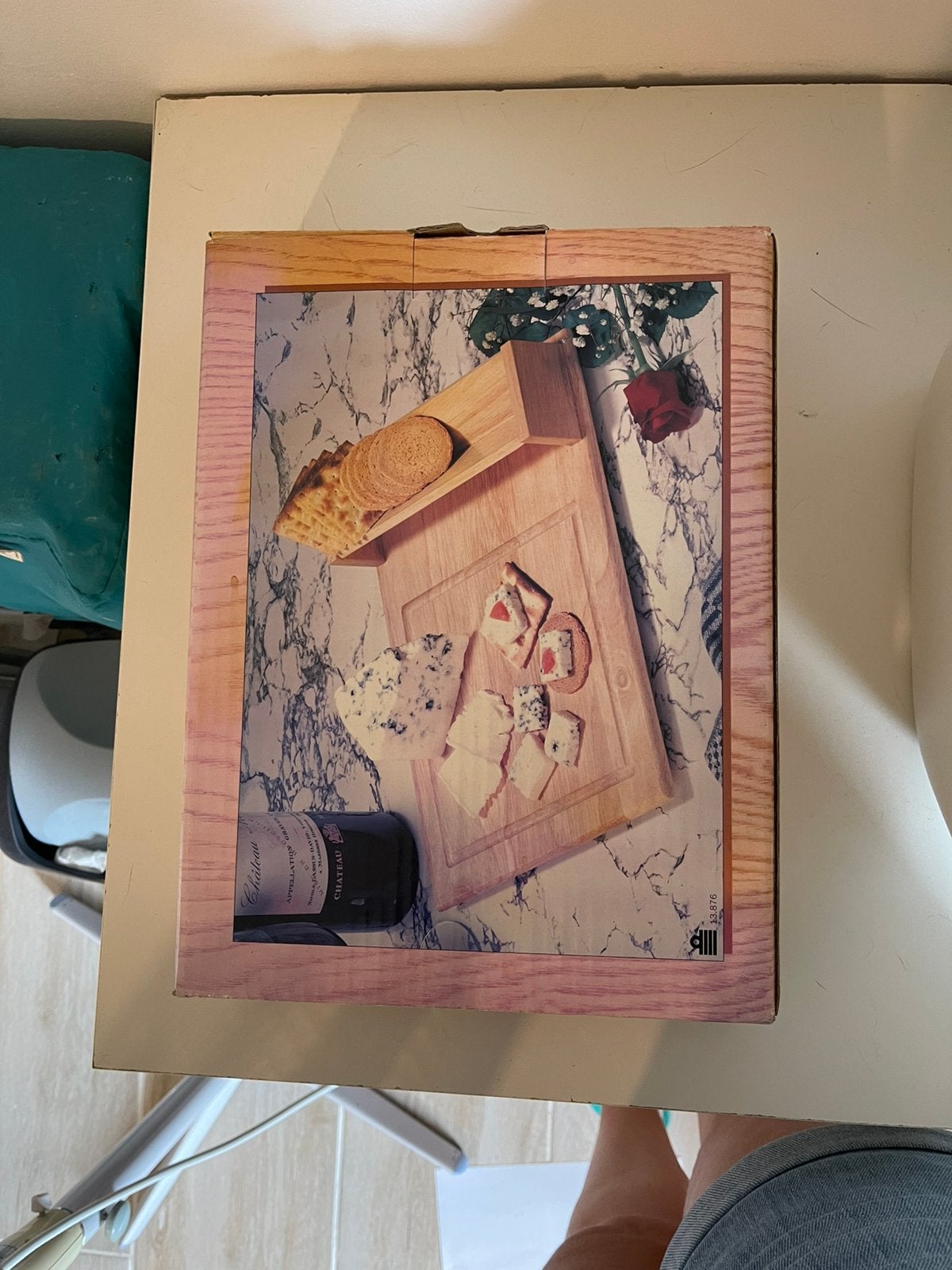 Plateau de fromage neuf, Ophalen