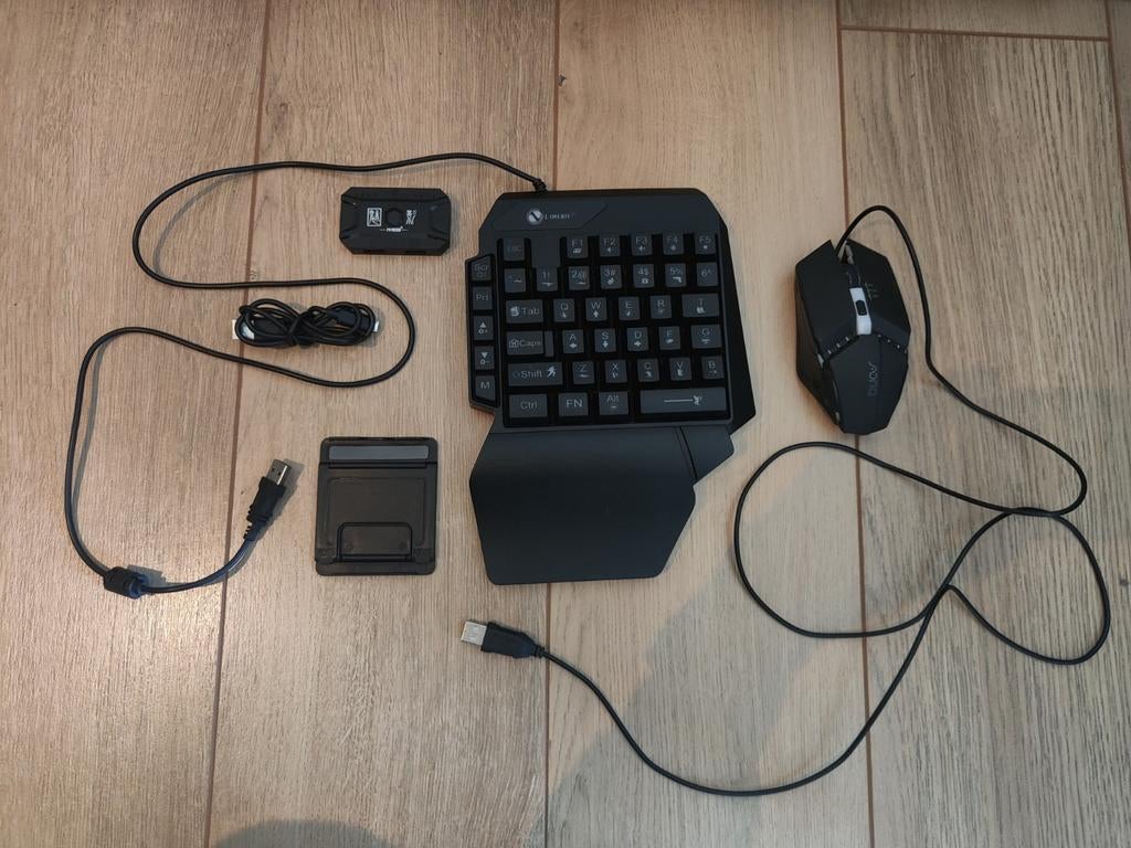One hand-keyboard and mouse converter, Ophalen
