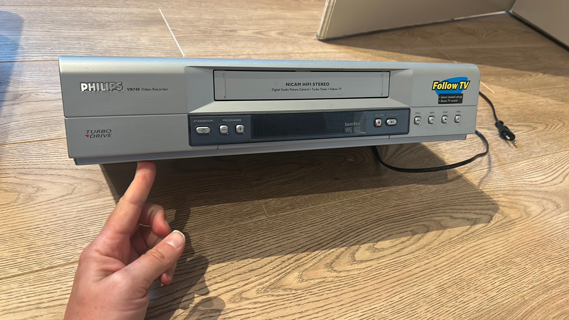 Videorecorder philips vr740, TV, Hi-fi & Vidéo, Enlèvement ou Envoi, Utilisé, Philips