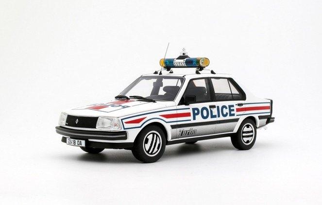 Renault 18 Turbo Police Nationale 1982 1/18 OTTO OT1156, Hobby en Vrije tijd, Ophalen of Verzenden, Nieuw, Auto, OttOMobile