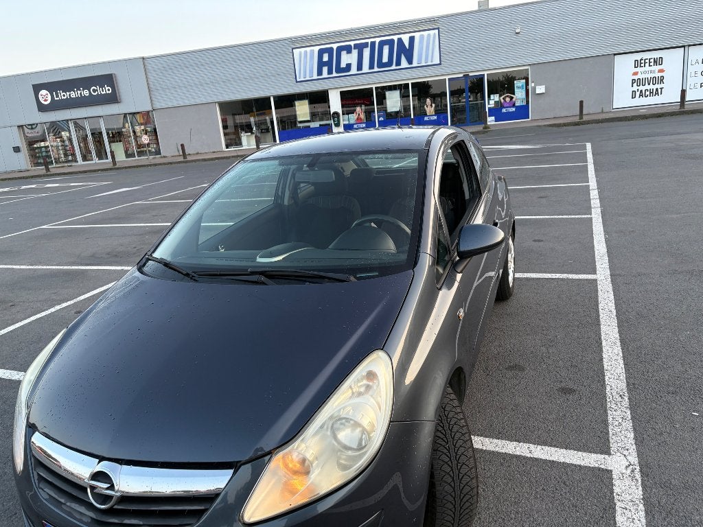 Opel Corsa D 2007, Auto's, Stof, Blauw, Particulier, Euro 4