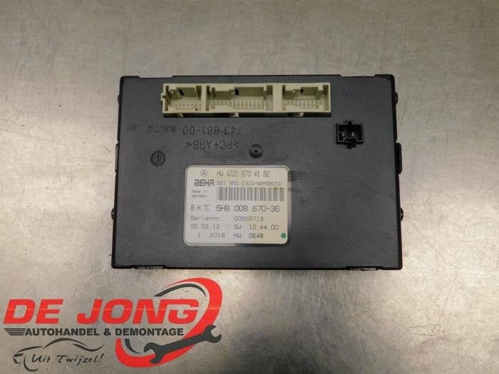 Module climatronic d'un Mercedes S-Klasse, 3 mois de garantie, Utilisé, -, -