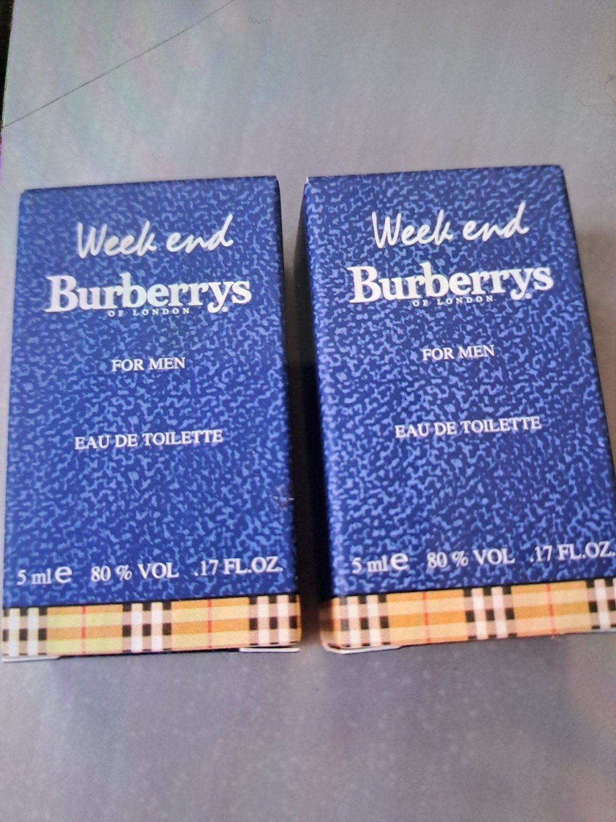 Set van 7 Burberrys miniflesjes, Handtassen en Accessoires, Uiterlijk | Parfum, Ophalen, Nieuw