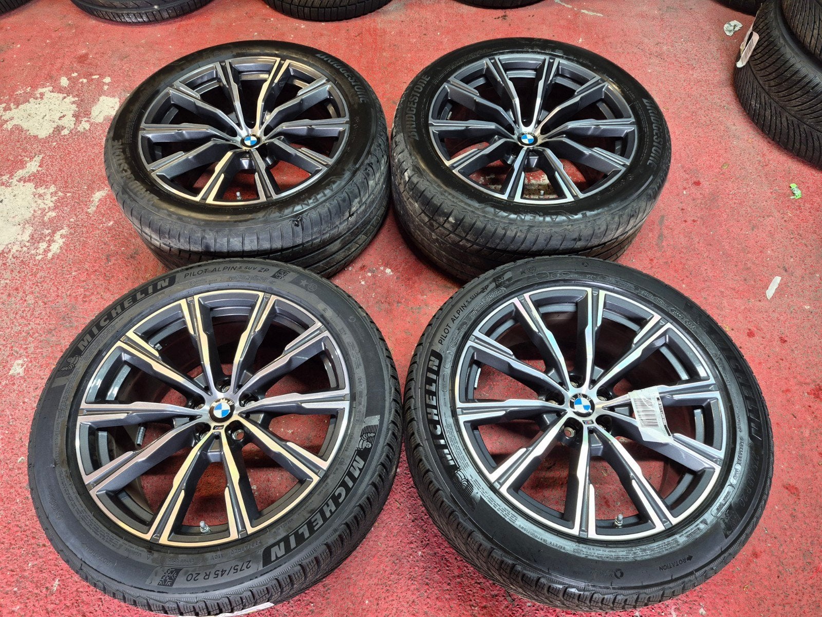 Jantes BMW origine 20" Kit neuf Pack M 740M X5 G05 et X6 G06, Pneus et Jantes, Véhicule de tourisme, Enlèvement, Utilisé