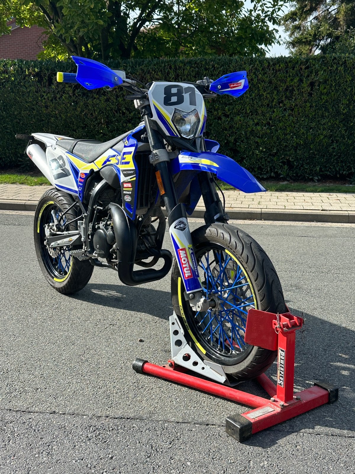 Sherco SM-RS Factory 50cc – 2023, Fietsen en Brommers, 6 versnellingen, Zo goed als nieuw, 50 cc, Ophalen