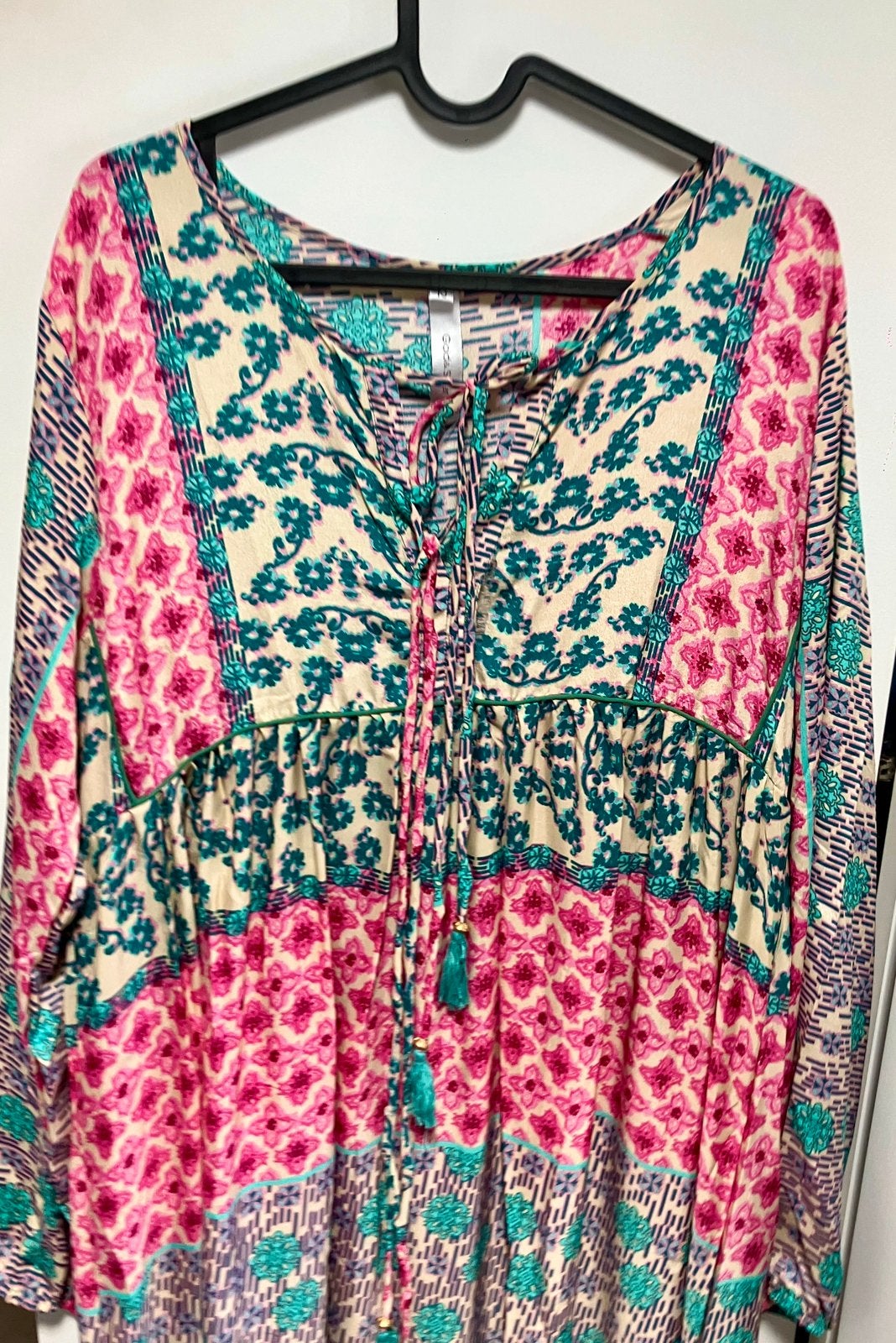 Prachtige lange Ibiza jurk, Kleding | Dames, Maat 38/40 (M), Overige kleuren, Ophalen of Verzenden, Zo goed als nieuw