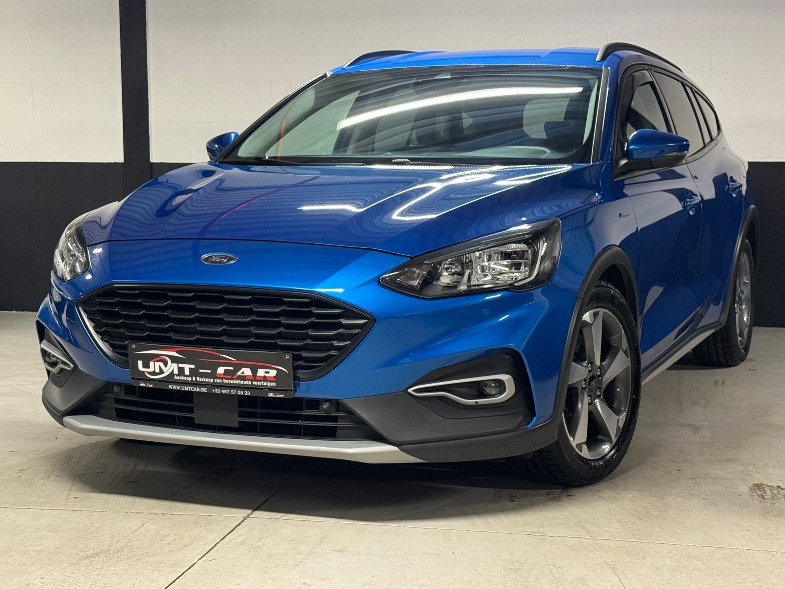 FORD FOCUS 2.0 ECOBLEU ACTIVE /AUTOMAAT/TREKHAAK/VOL OPTIES✅, Auto's, Dealer onderhouden, 1995 cc, 4 cilinders, Blauw