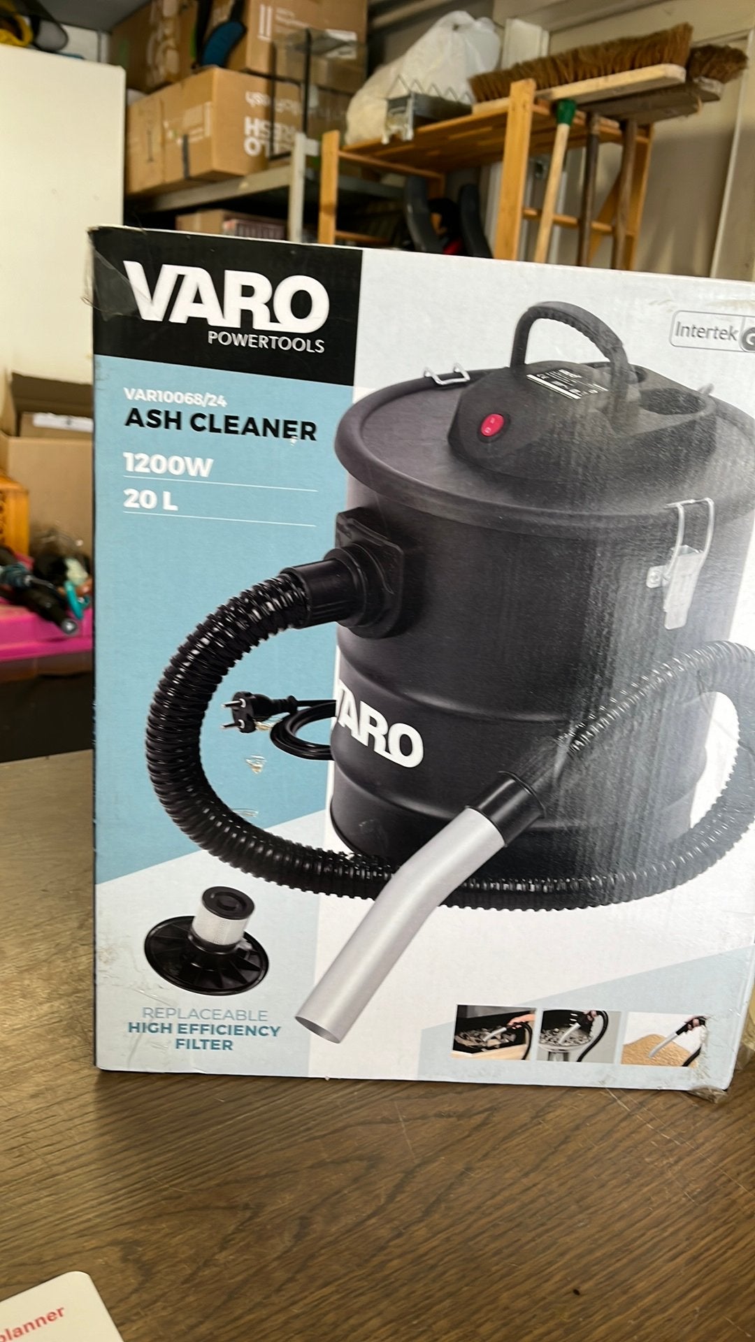 Aspirateur à cendres 1200 watts 20 litres, Enlèvement ou Envoi, Comme neuf