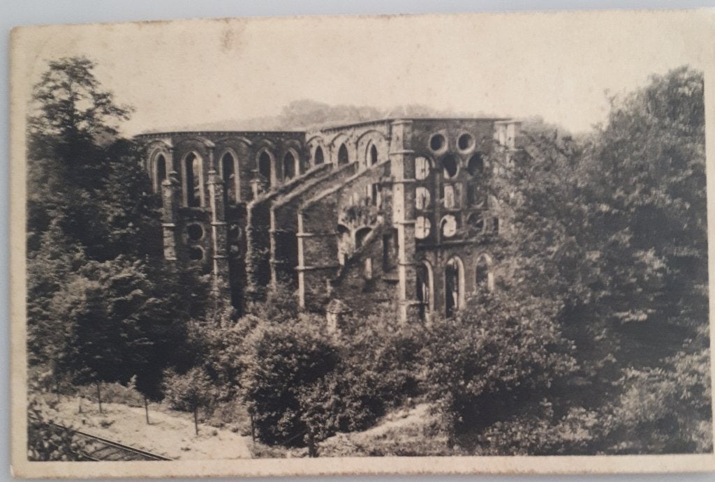 Carte postale ancienne ABBAYE de VILLERS +- 1930 Ref.E99, Enlèvement ou Envoi, 1920 à 1940, Affranchie, Brabant Wallon