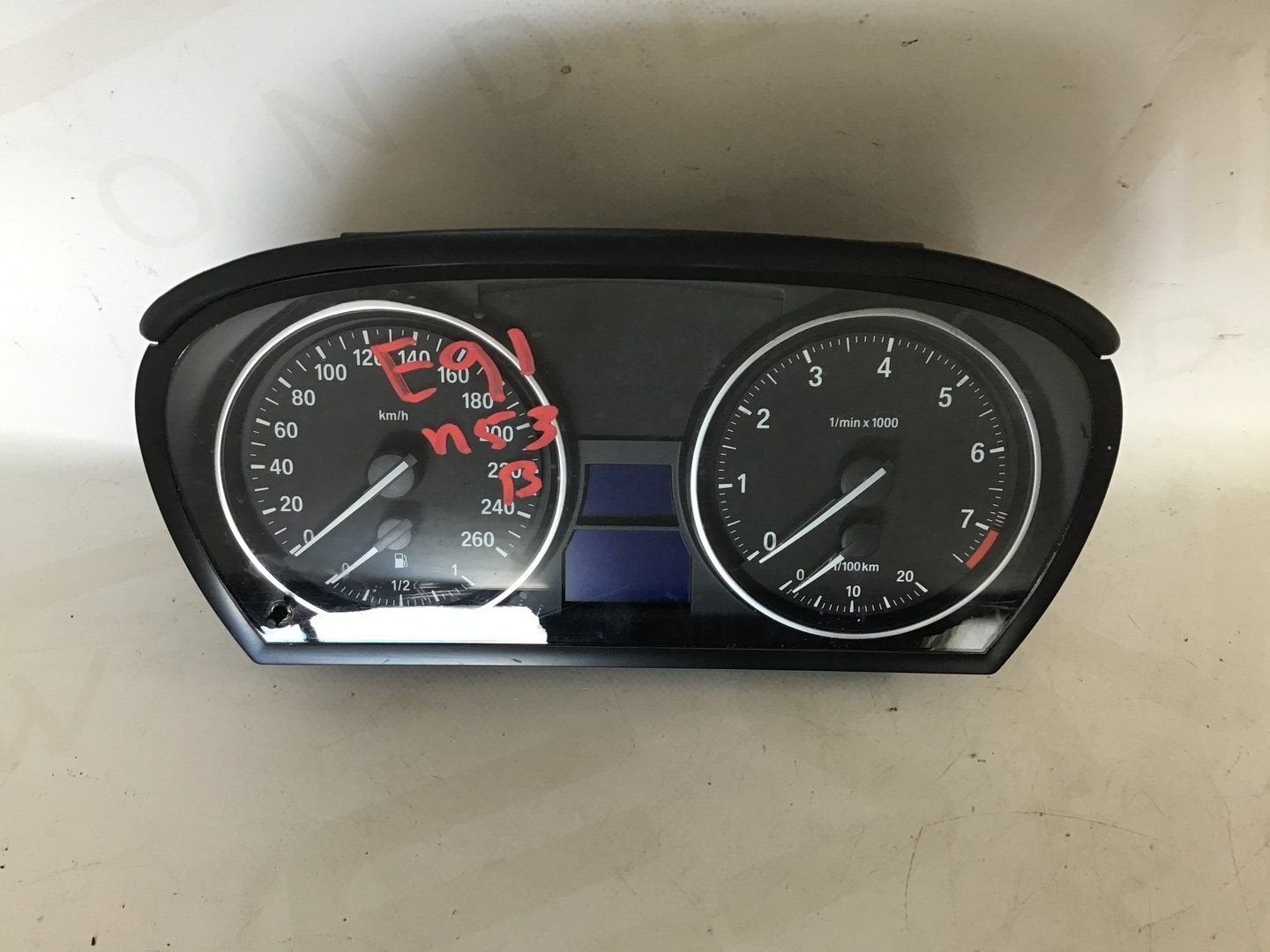 Kilometerteller N53B30A BMW E91 9187078, -, Utilisé, -, -