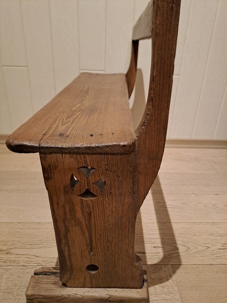 Zeer Oud Antiek Bankje, Antiek en Kunst, Ophalen