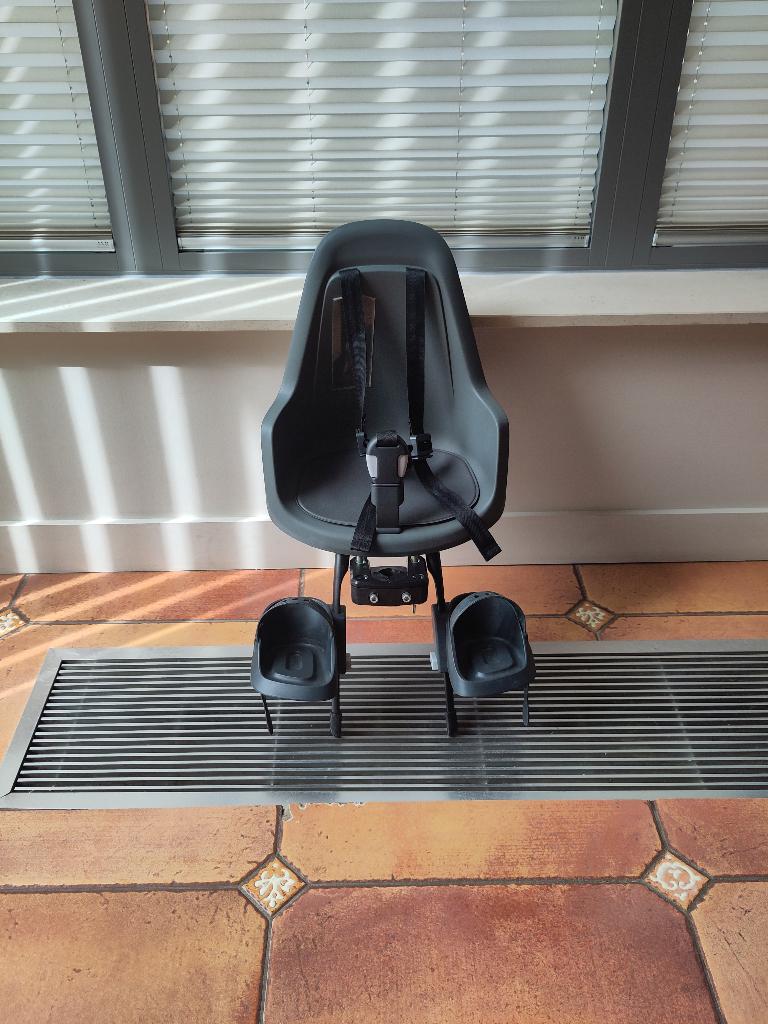 Siège de vélo Bobike pour enfants de 9 mois à 3 ans, Vélos & Vélomoteurs, Siège avant, Repose-pieds, Comme neuf, Enlèvement