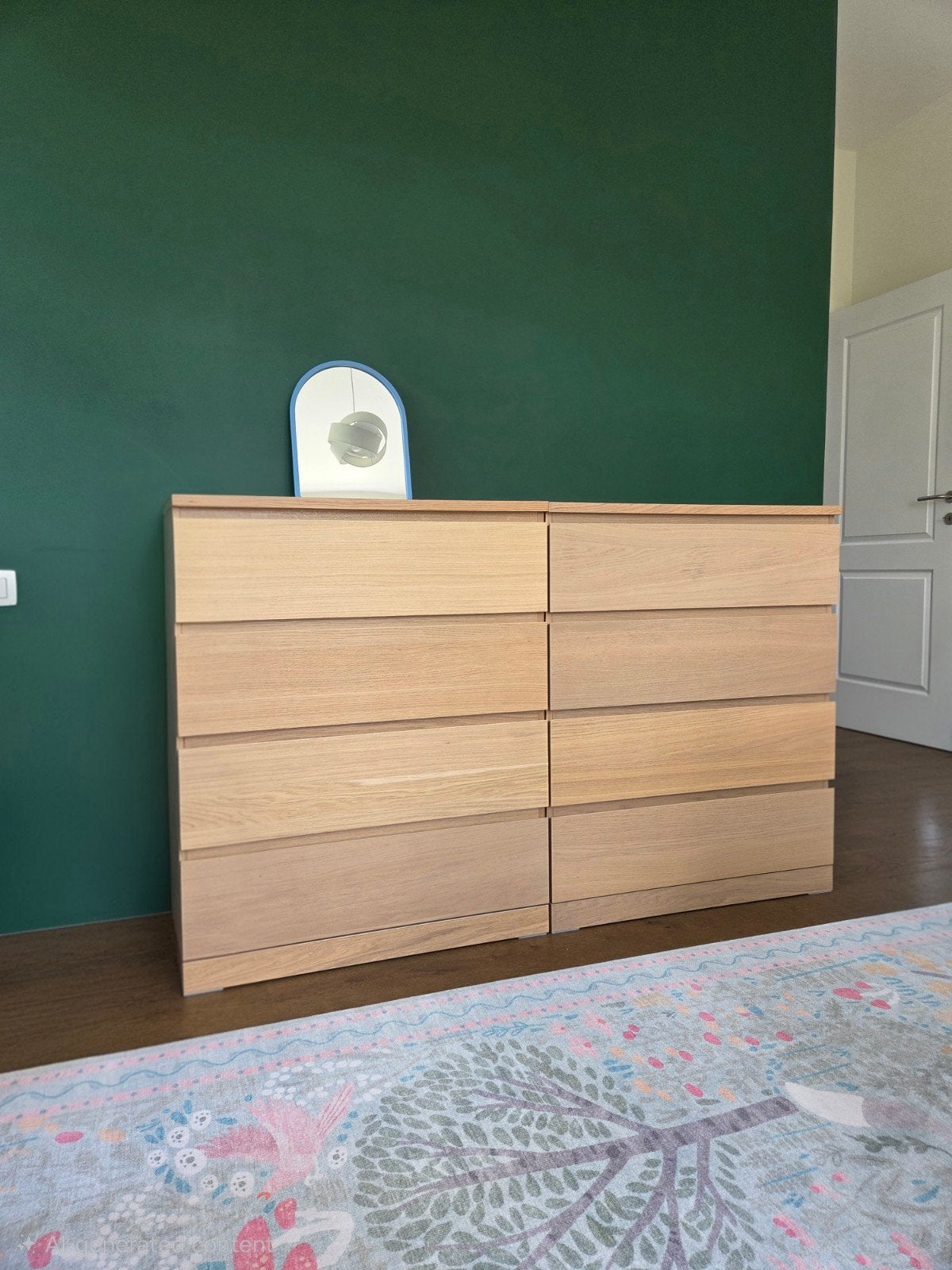 Twee IKEA MALM Ladekasten, Ophalen, Gebruikt