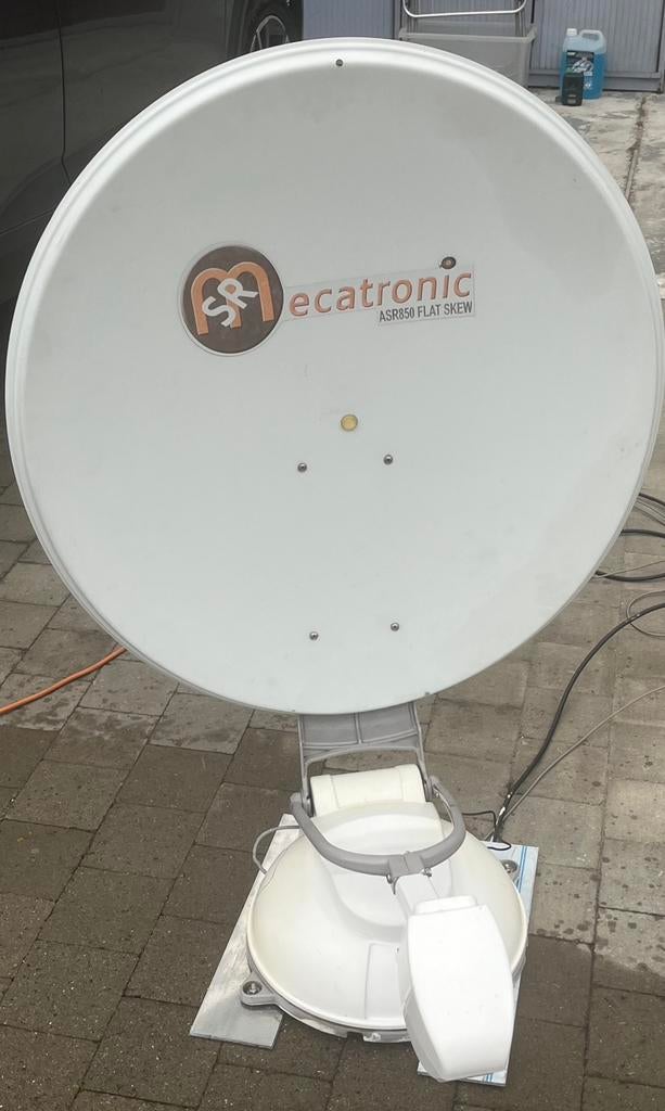 Automatische Schotelantenne, Caravans en Kamperen, Mobilhome-accessoires, Gebruikt, Ophalen