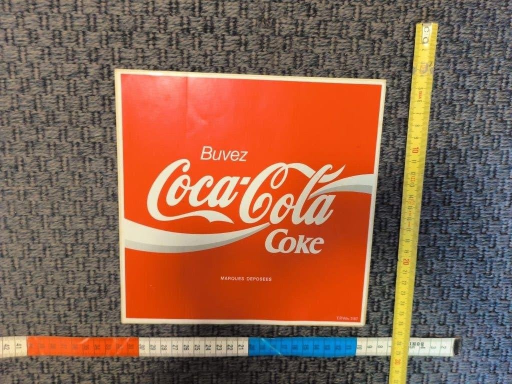 Autocolant stickers publicitaire COCA-COLA, Enlèvement ou Envoi, Comme neuf