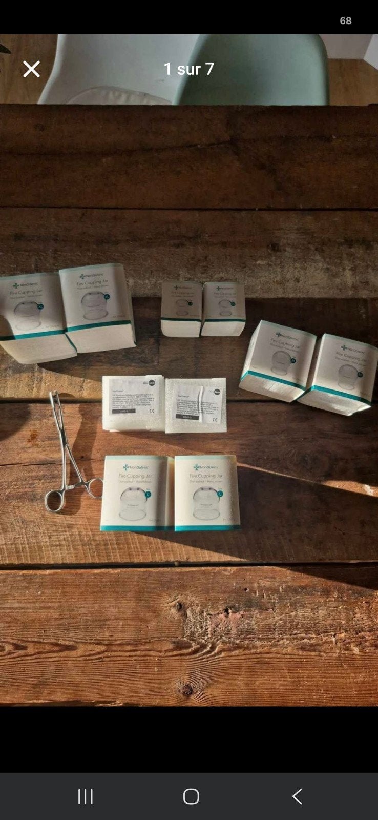 Ventouse cupping en verre, Articles professionnels, Articles professionnels Autre