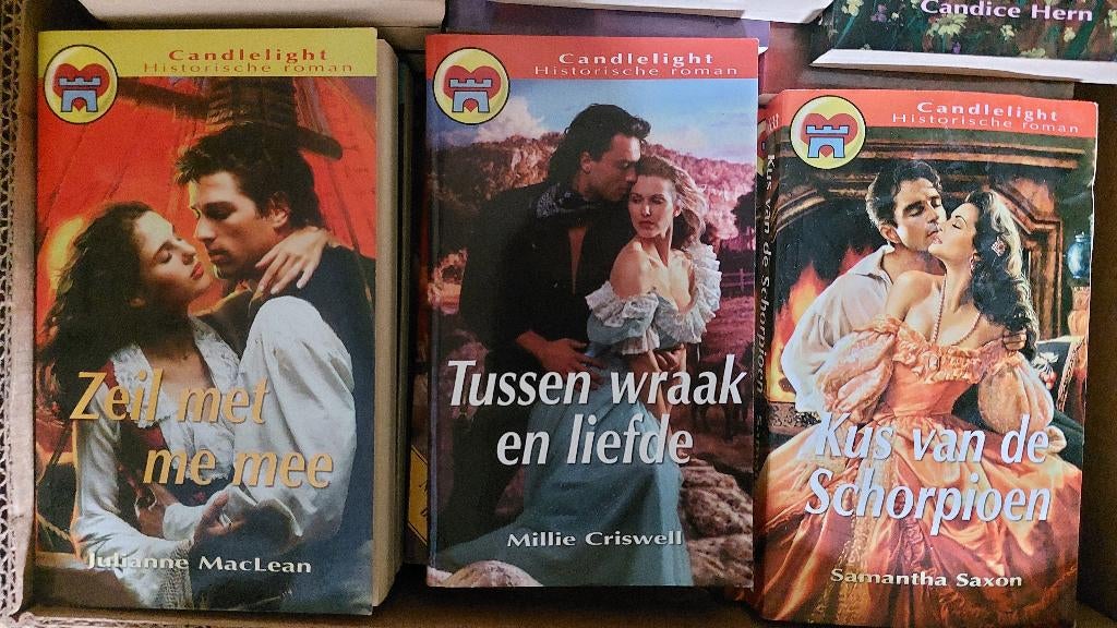 Candlelight pocket - historische romans, Boeken, Romans, Gelezen, Ophalen of Verzenden