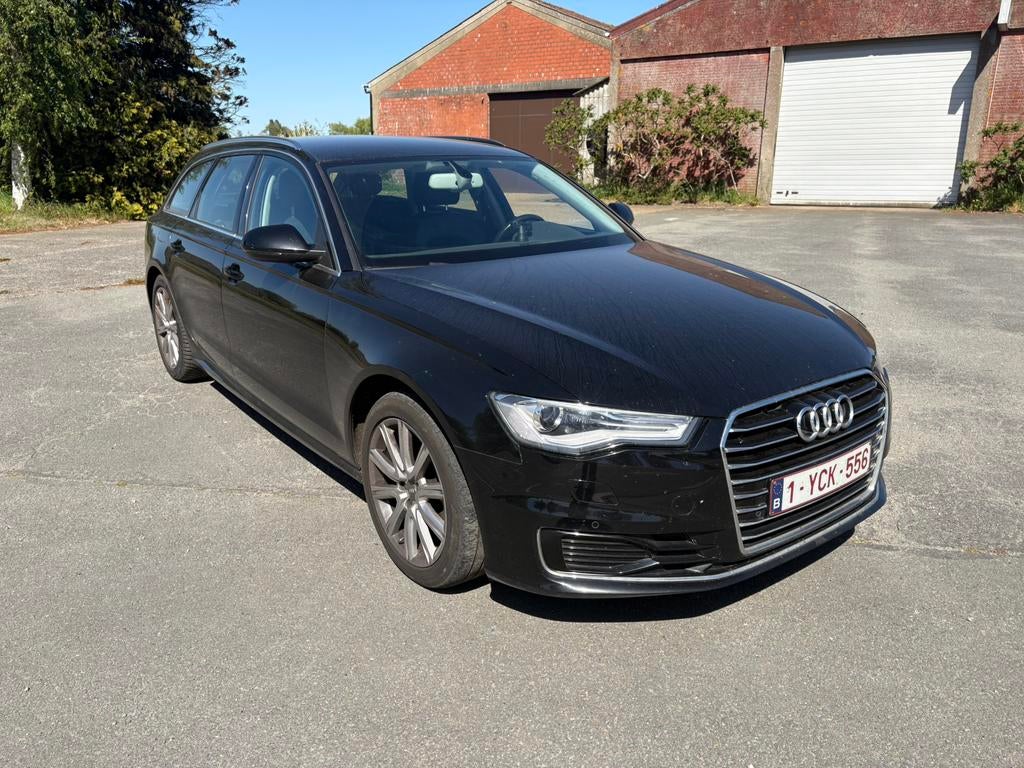 Audi a6 diesel 2000 cc 140 pk 238000, Auto's, Audi, Automaat, 4 cilinders, Zwart, Bedrijf