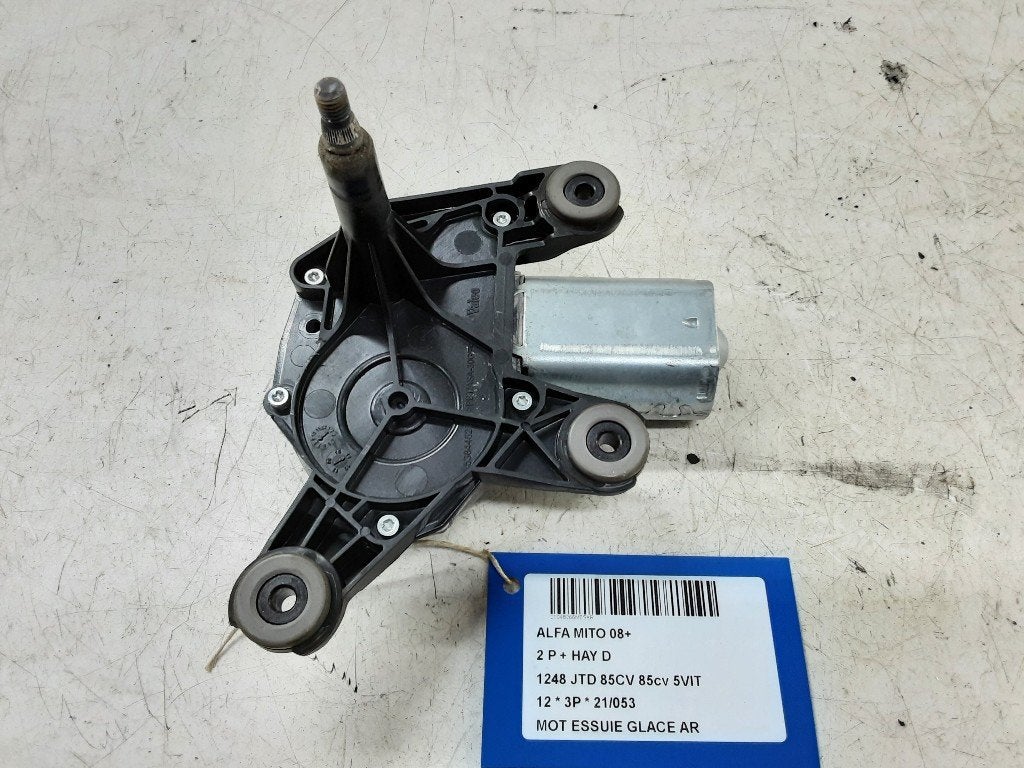MOTEUR ESSUIE-GLACE ARRIÈRE MiTo (955) (50508587), Utilisé, Alfa Romeo