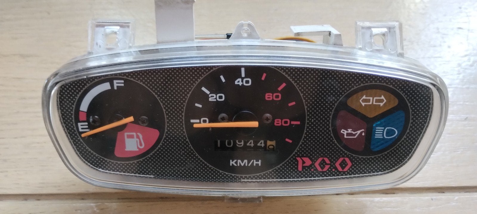 PGO Cockpitdisplay, Fietsen en Brommers, Brommeronderdelen | Scooters, Ophalen, Zo goed als nieuw, Overige typen, Overige merken