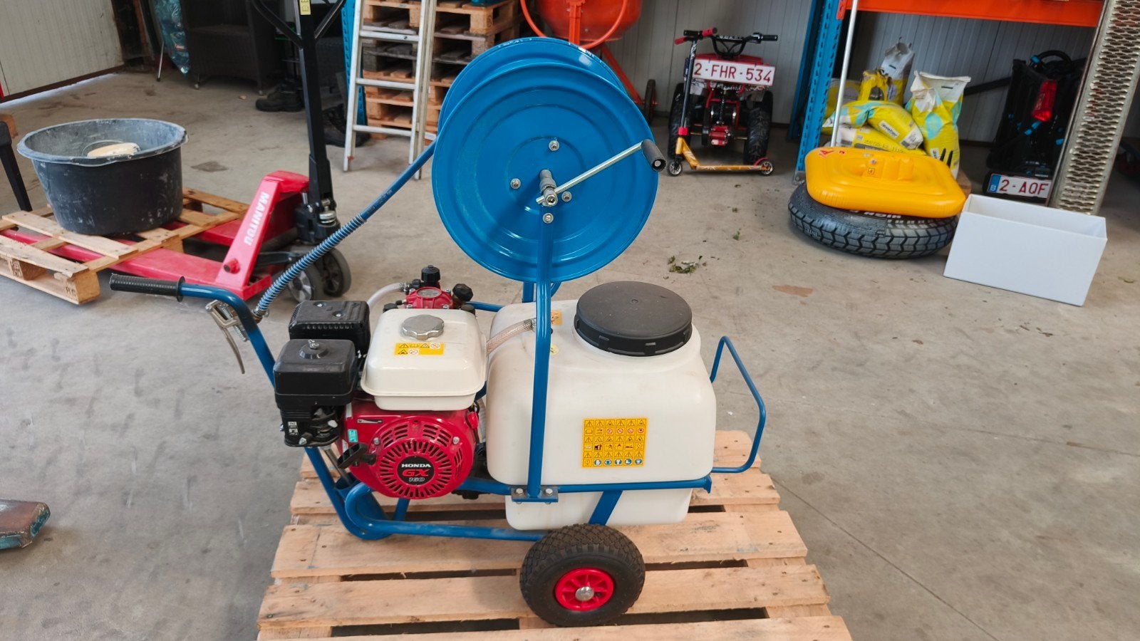 Spuittoestel op motor, Tuin en Terras, Hand-tuingereedschap, Ophalen