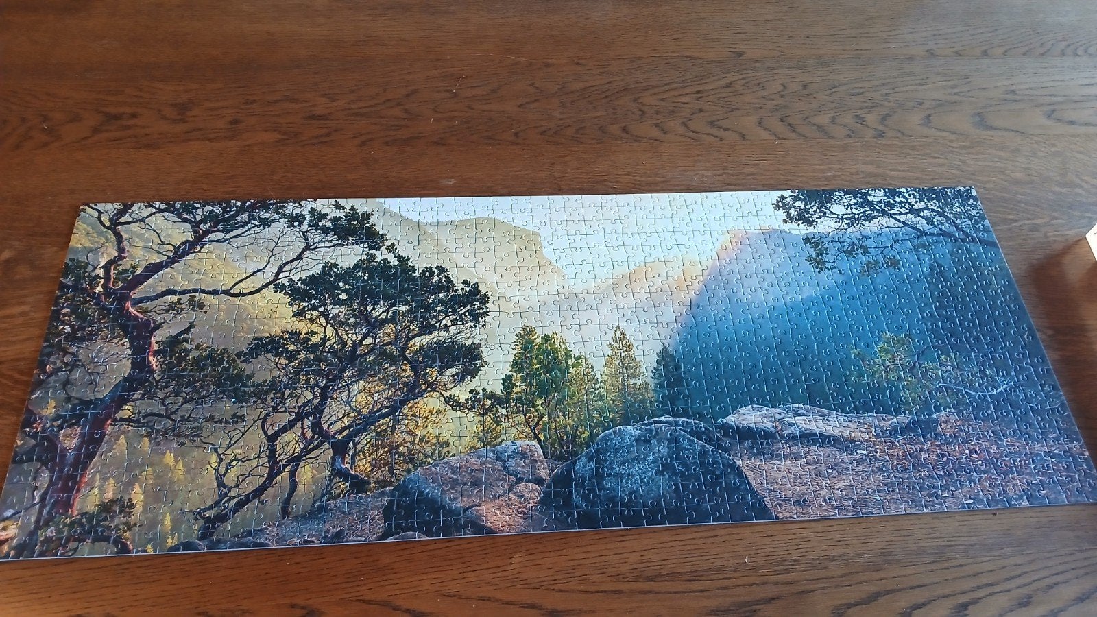 puzzle panoramique 1000 pièces, Enlèvement