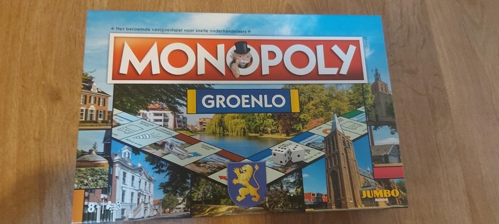 bordspel nieuw Monopoly Groenlo Monopolie strategiespel, Een of twee spelers, Ophalen of Verzenden, Nieuw, Monopoly
