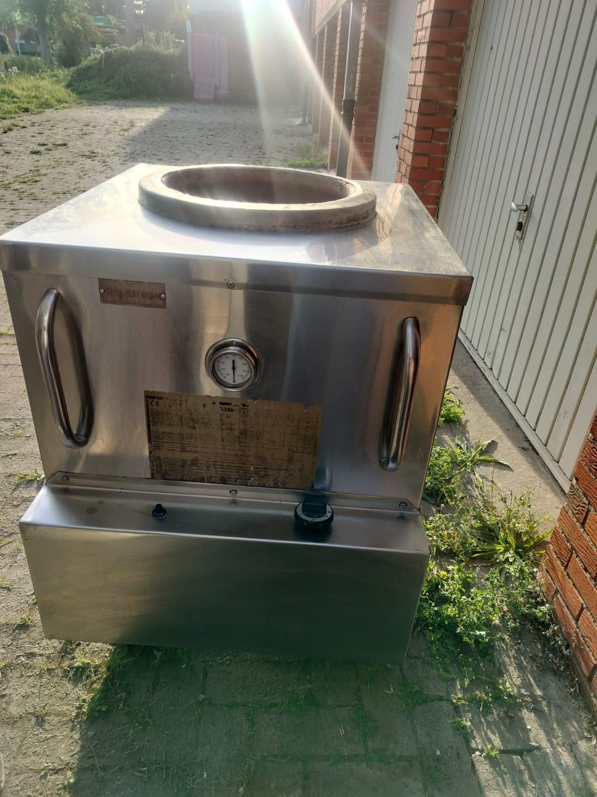 te koop: Een robuuste, professionele horeca tandoor oven in, Ophalen, Oven