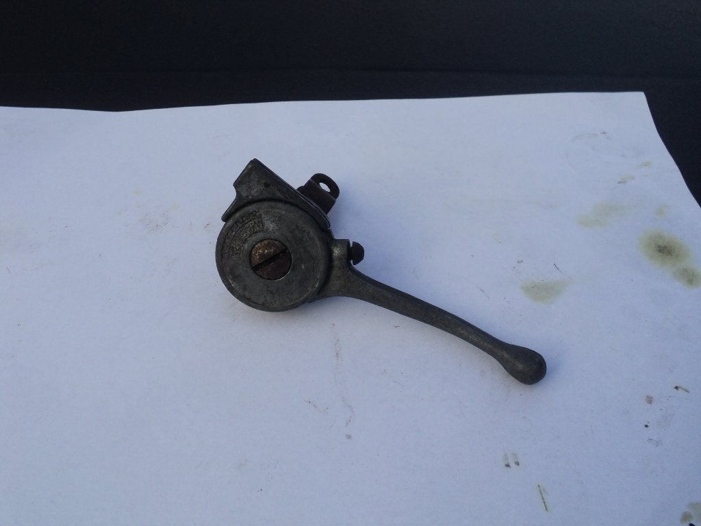 oldtimer motorfiets chokehendel aan stuur, Motoren, Ophalen of Verzenden, Gebruikt